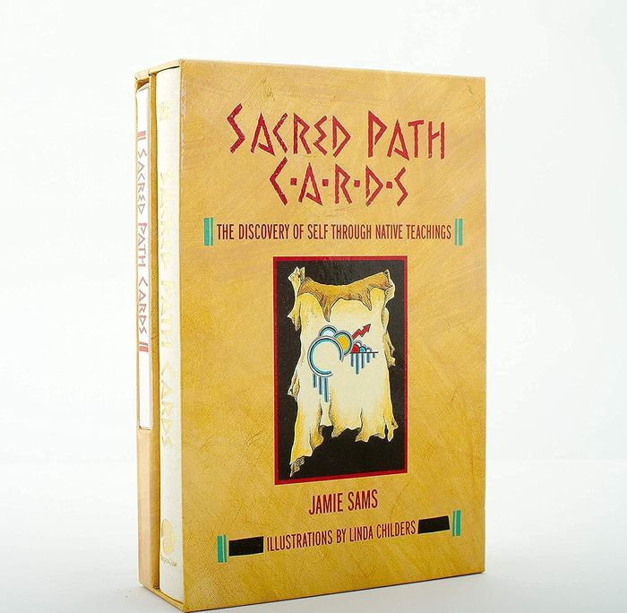 Couverture du livre « SACRED PATH CARDS », librairie Les Contes Infusés à Corte