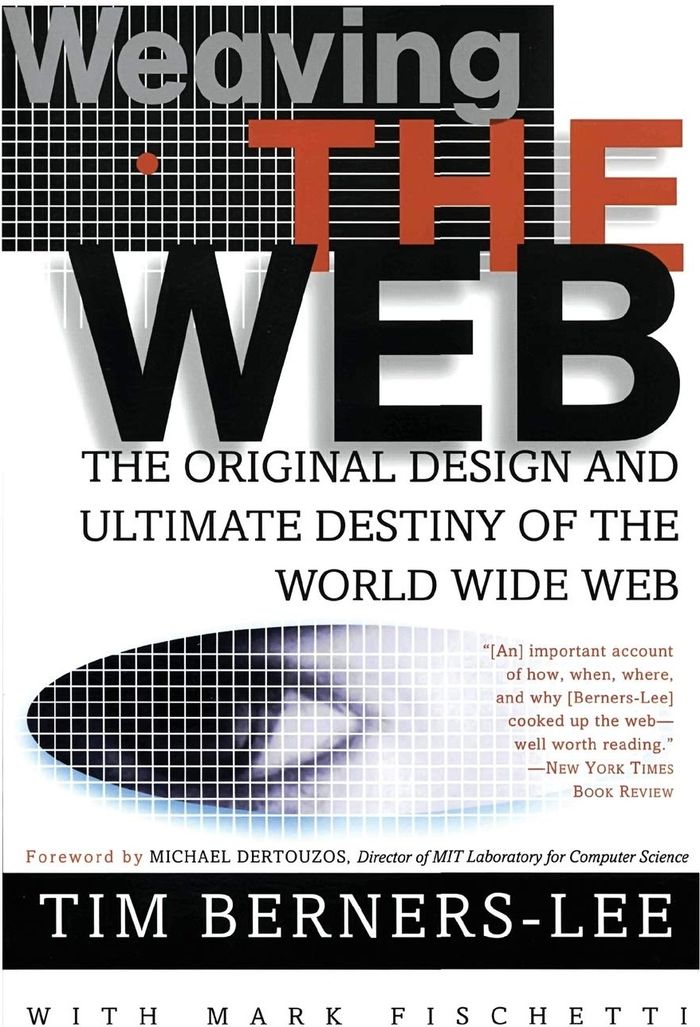 Couverture du livre « WEAVING THE WEB », librairie Les Contes Infusés à Corte