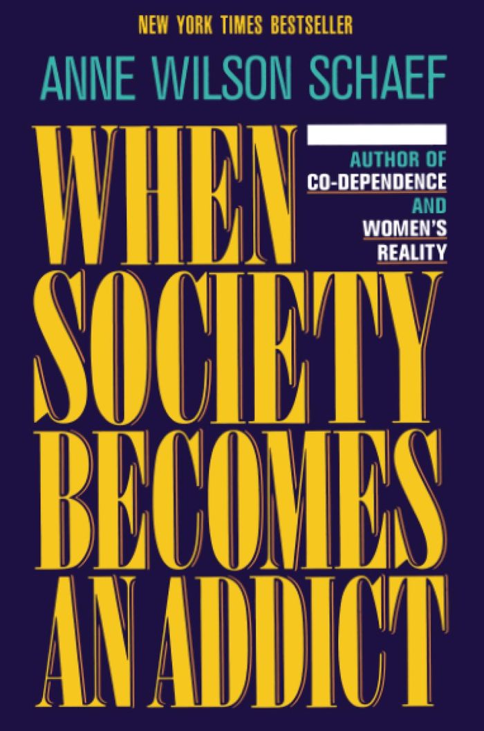 Couverture du livre « WHEN SOCIETY BECOMES AN ADDICT », librairie Les Contes Infusés à Corte