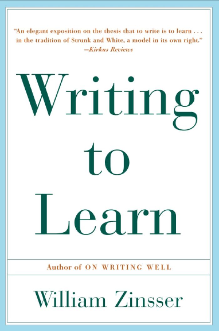 Couverture du livre « WRITING TO LEARN », librairie Les Contes Infusés à Corte