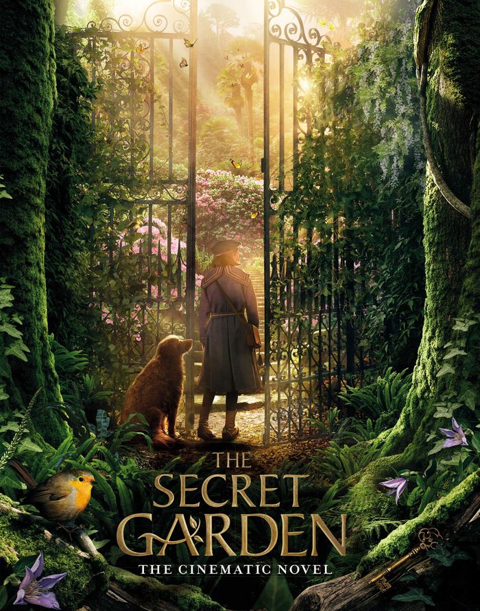 Couverture du livre « THE SECRET GARDEN MOVIE - THE SECRET GARDEN: THE CINEMATIC NOVEL », librairie Les Contes Infusés à Corte