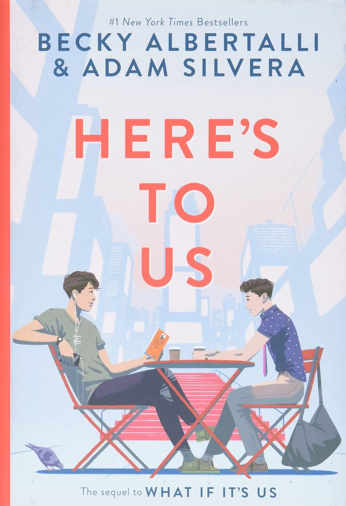 Couverture du livre « HERE'S TO US », librairie Les Contes Infusés à Corte
