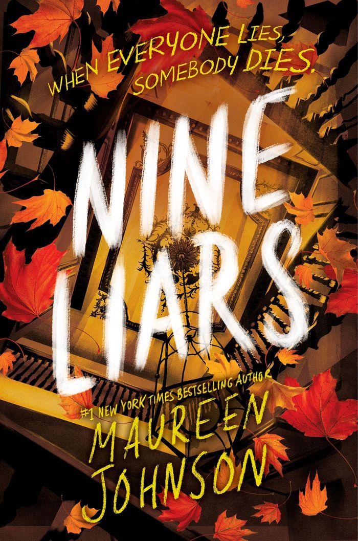 Couverture du livre « NINE LIARS » de Maureen Johnson, librairie Les Contes Infusés à Corte