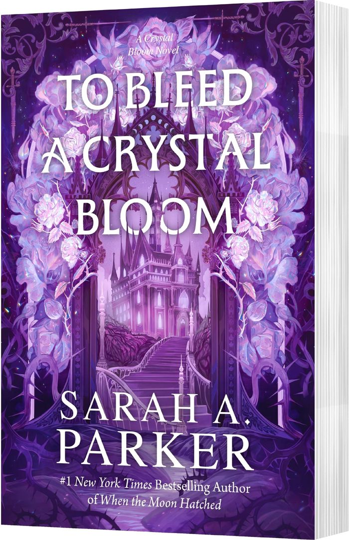 Couverture du livre « TO BLEED A CRYSTAL BLOOM », librairie Les Contes Infusés à Corte