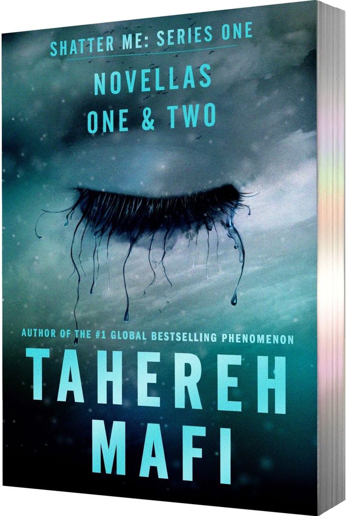 Couverture du livre « SHATTER ME: E - UNITE ME PAPERBACK DELUXE LIMITED EDITION - NOVELLAS ONE & TWO: DESTROY ME AND FRACT » de Tahereh Mafi, librairie Les Contes Infusés à Corte