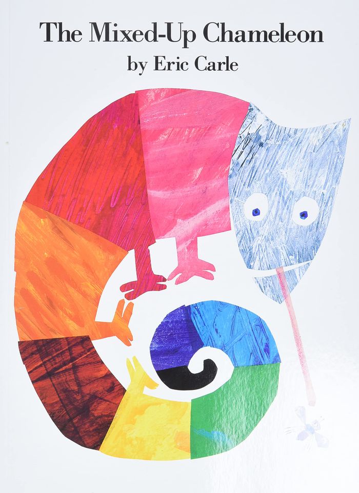 Couverture du livre « THE MIXED-UP CHAMELEON » de Carle, librairie Les Contes Infusés à Corte