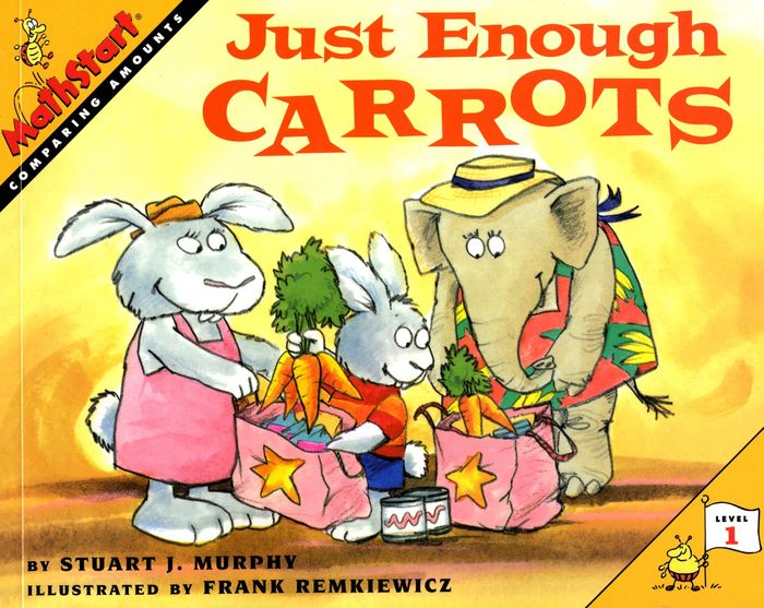 Couverture du livre « JUST ENOUGH CARROTS », librairie Les Contes Infusés à Corte