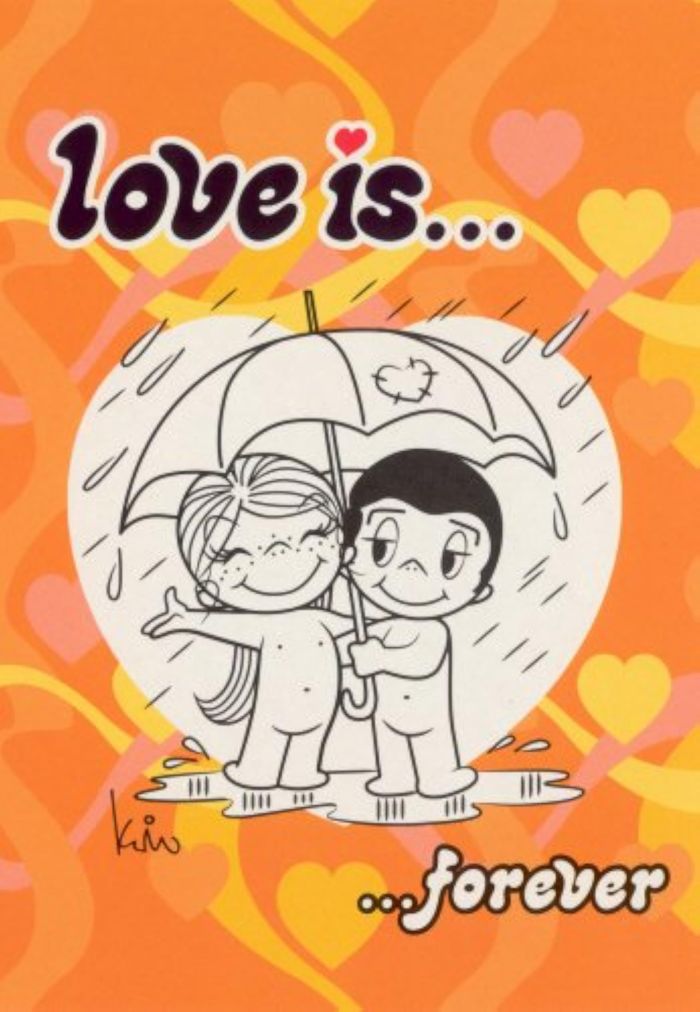 Couverture du livre « LOVE IS ... FOREVER » de Casali, Kim, librairie Les Contes Infusés à Corte