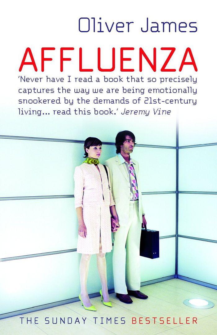Couverture du livre « AFFLUENZA » de James, Oliver, librairie Les Contes Infusés à Corte