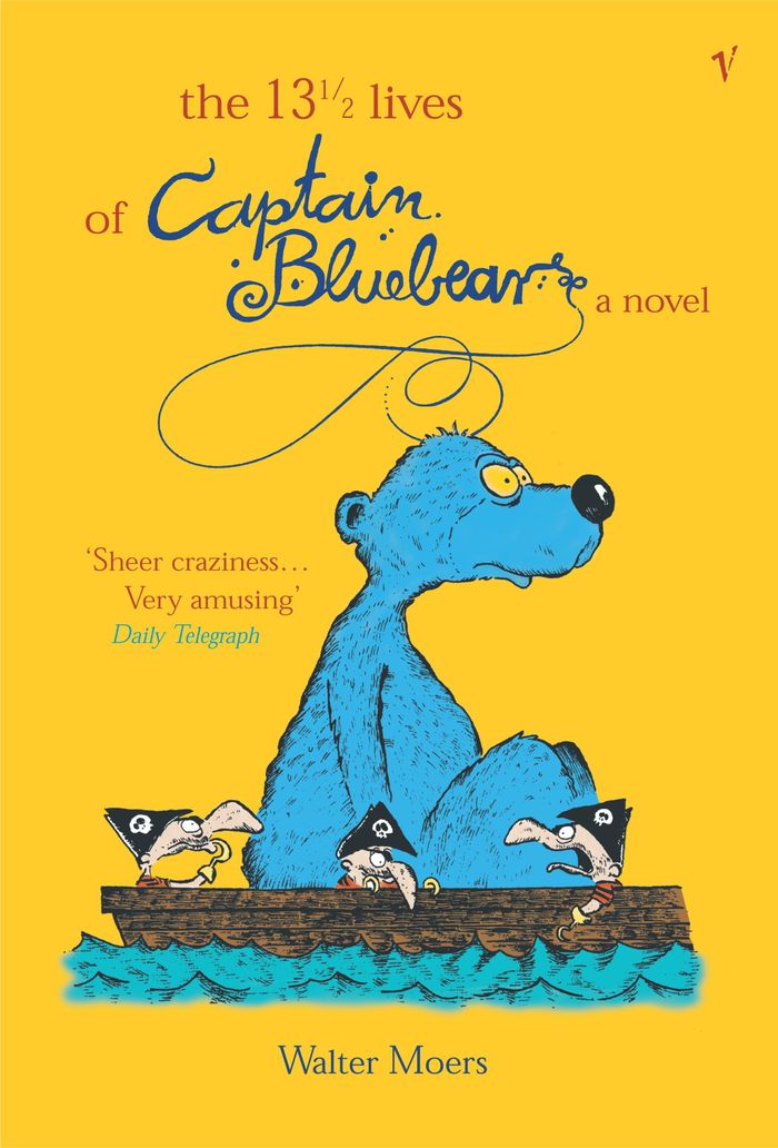 Couverture du livre « THE 13.5 LIVES OF CAPTAIN BLUEBEAR », librairie Les Contes Infusés à Corte