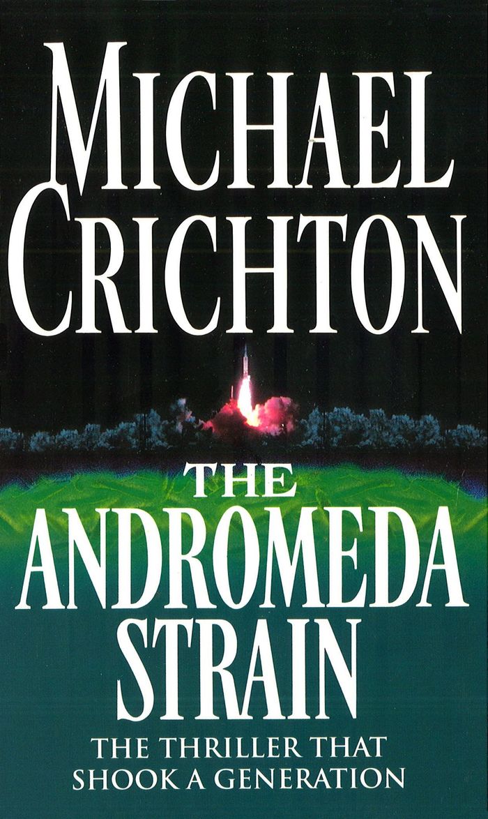 Couverture du livre « THE ANDROMEDA STRAIN » de Crichton, Michael, librairie Les Contes Infusés à Corte