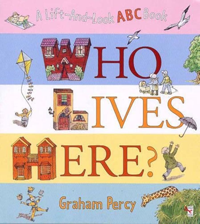 Couverture du livre « WHO LIVES HERE ? » de Percy, Graham, librairie Les Contes Infusés à Corte