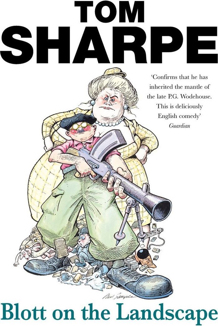 Couverture du livre « BLOTT ON THE LANDSCAPE », librairie Les Contes Infusés à Corte