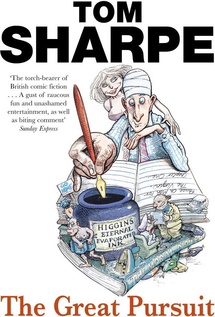 Couverture du livre « THE GREAT PURSUIT » de Tom Sharpe, librairie Les Contes Infusés à Corte
