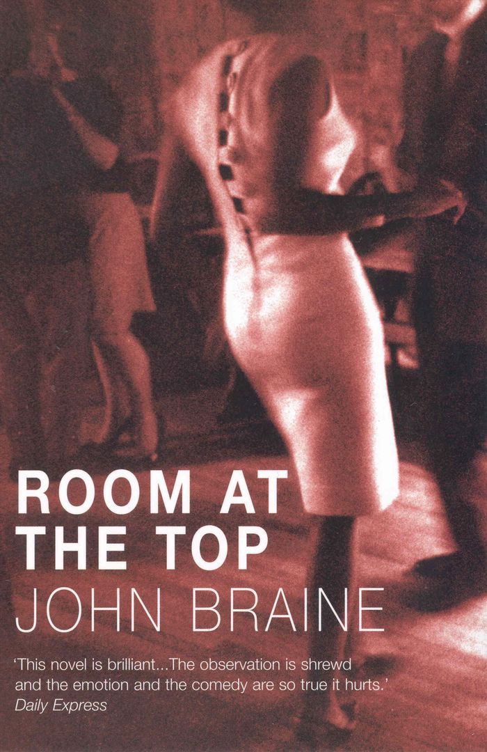 Couverture du livre « ROOM AT THE TOP » de John Braine, librairie Les Contes Infusés à Corte