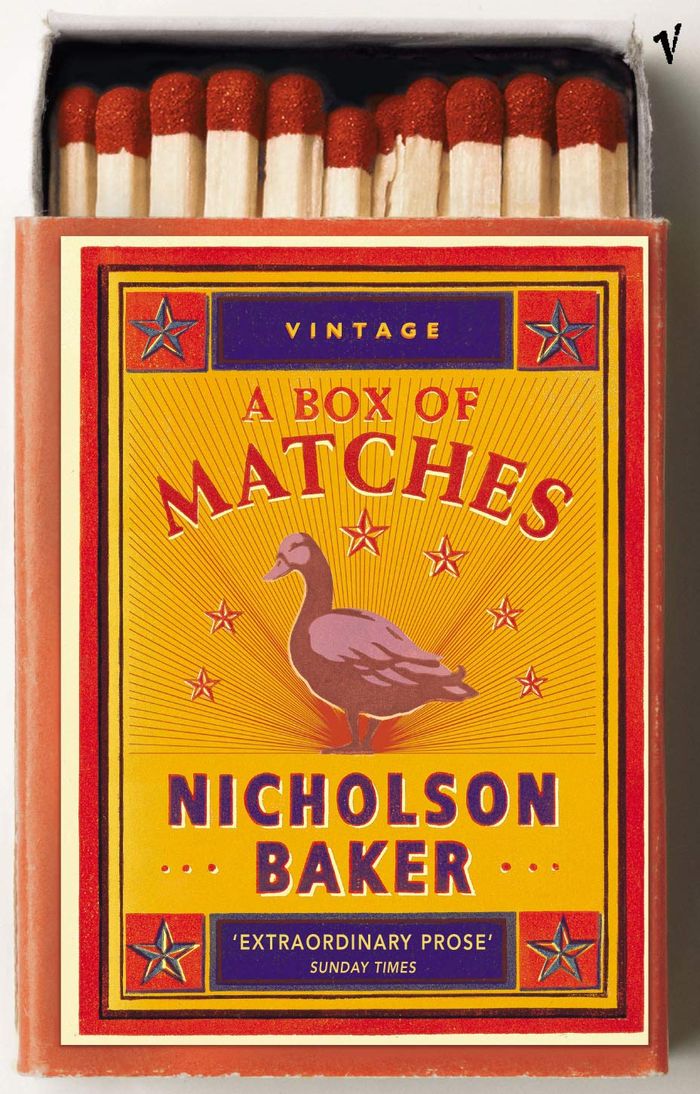 Couverture du livre « A BOX OF MATCHES » de Baker, Nicholson, librairie Les Contes Infusés à Corte