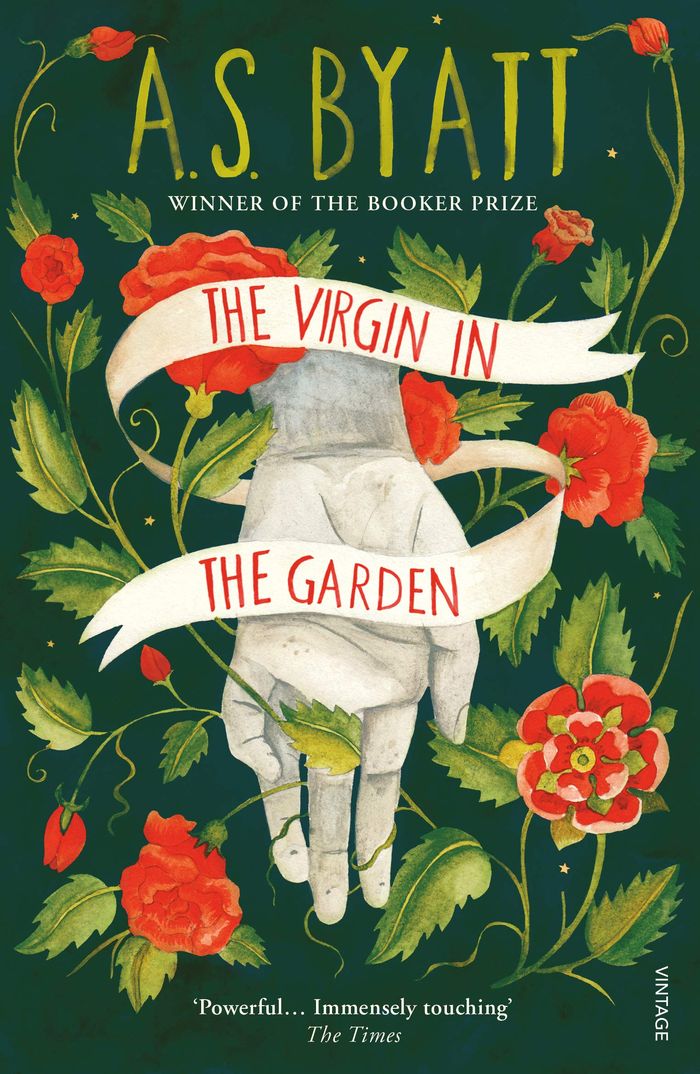 Couverture du livre « THE FREDERICA POTTER NOVELS - THE VIRGIN IN THE GARDEN » de Byatt A S, librairie Les Contes Infusés à Corte