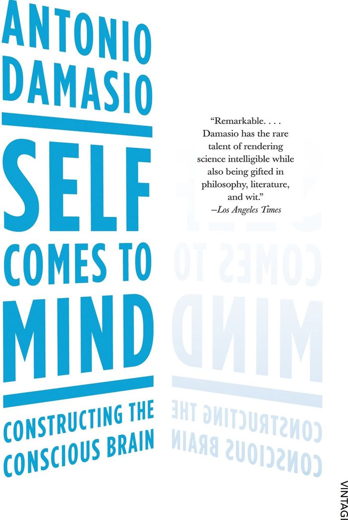 Couverture du livre « SELF COMES TO MIND: CONSTRUCTING THE CONSCIOUS BRAIN » de Damasio, Antonio, librairie Les Contes Infusés à Corte