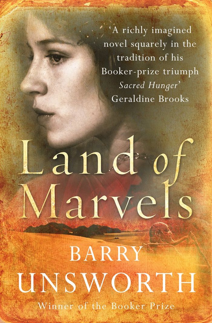 Couverture du livre « LAND OF MARVELS » de Unsworth, Barry, librairie Les Contes Infusés à Corte