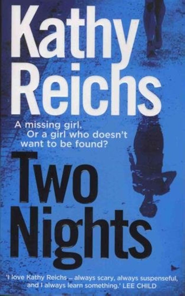 Couverture du livre « TWO NIGHTS » de Reichs, Kathy, librairie Les Contes Infusés à Corte