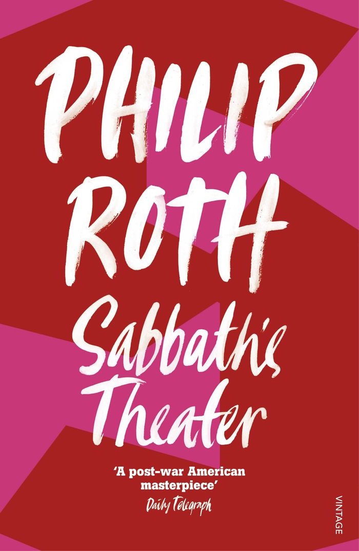 Couverture du livre « SABBATH'S THEATER » de Philip Roth, librairie Les Contes Infusés à Corte