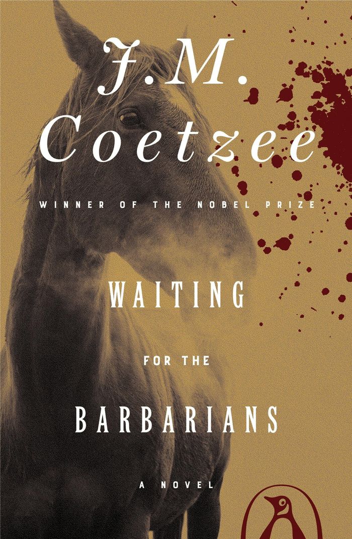 Couverture du livre « WAITING FOR THE BARBARIANS » de Coetzee, J.M., librairie Les Contes Infusés à Corte