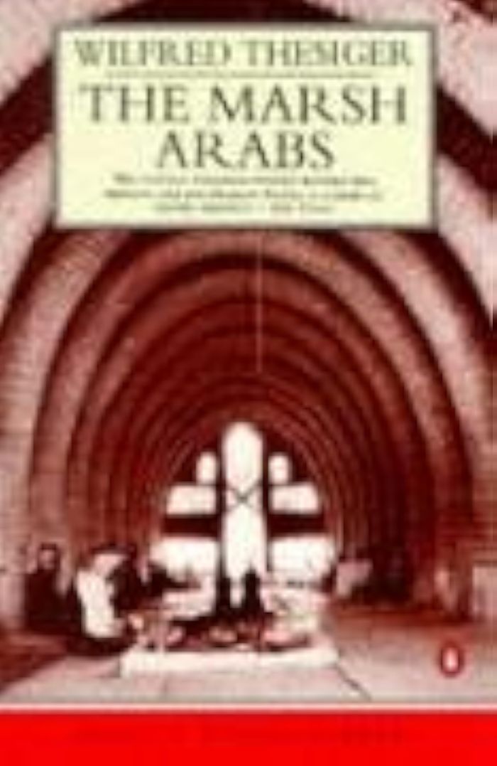 Couverture du livre « THE MARSH ARABS » de Wilfred Thesiger, librairie Les Contes Infusés à Corte