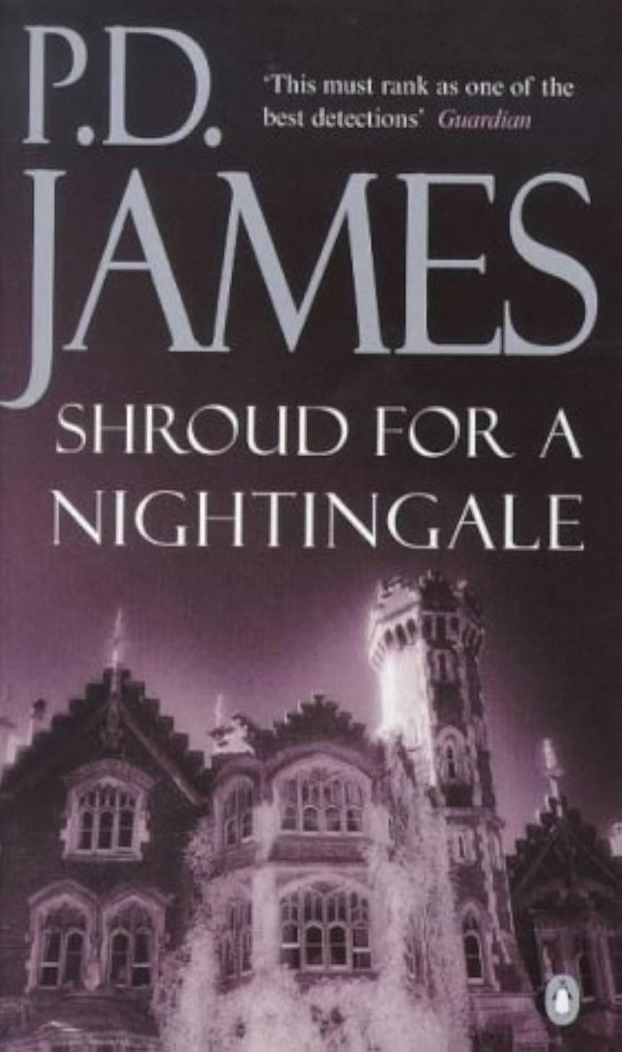 Couverture du livre « SHROUD FOR A NIGHTINGLE » de Pd James, librairie Les Contes Infusés à Corte