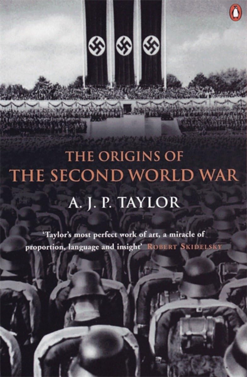 Couverture du livre « THE ORIGINS OF THE SECOND WORLD WAR /ANGLAIS » de A.J.P Taylor, librairie Les Contes Infusés à Corte