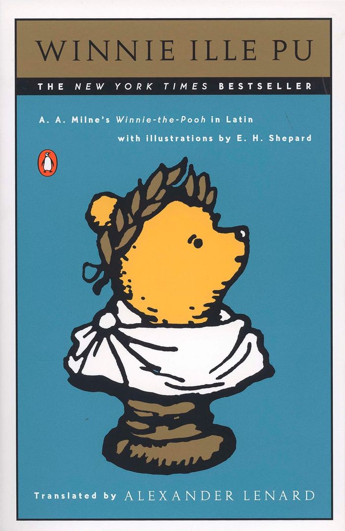 Couverture du livre « WINNIE THE POOH (LATIN TEXT) » de Milne, A.A., librairie Les Contes Infusés à Corte