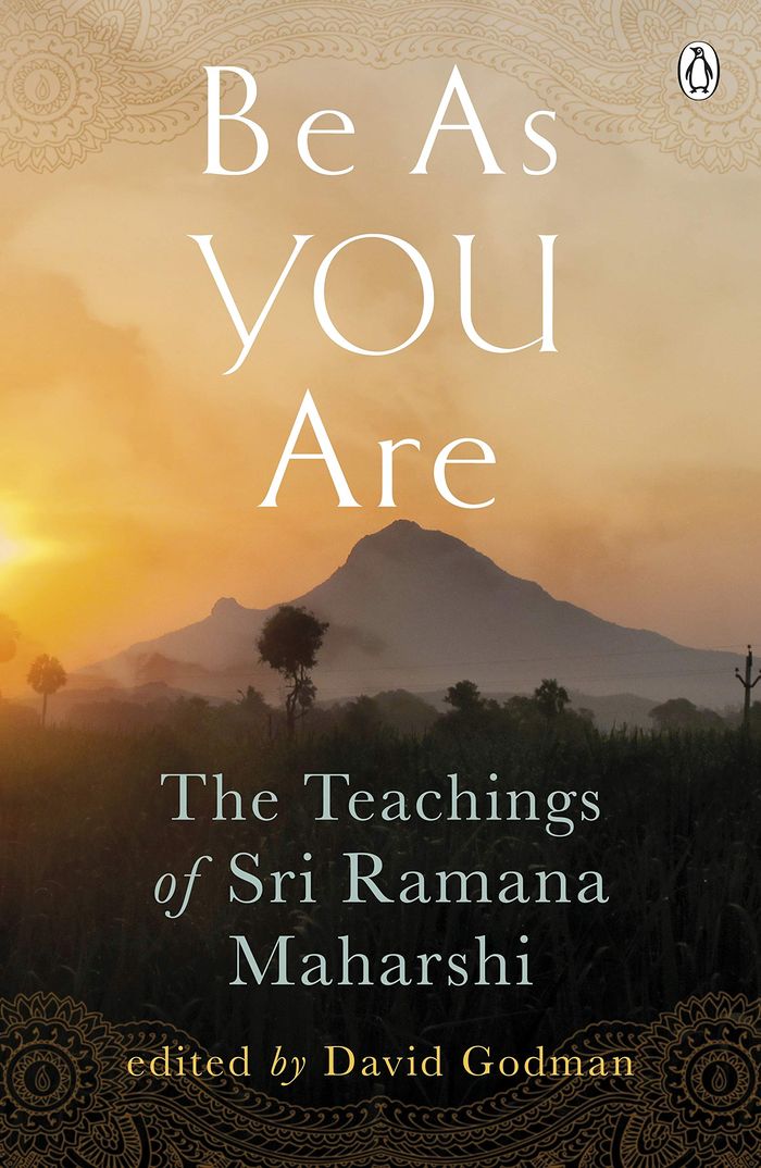 Couverture du livre « BE AS YOU ARE THE TEACHINGS OF SRI RAMANA MAHARSHI /ANGLAIS », librairie Les Contes Infusés à Corte