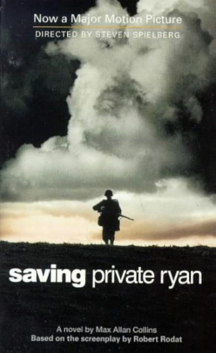 Couverture du livre « SAVING PRIVATE RYAN IL FAUT SAUVER LE SOLDAT RYAN », librairie Les Contes Infusés à Corte