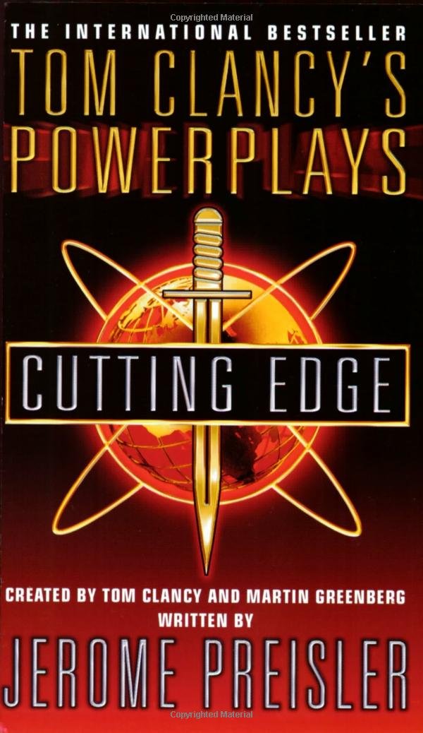 Couverture du livre « CUTTING EDGE » de Tom Clancy, librairie Les Contes Infusés à Corte