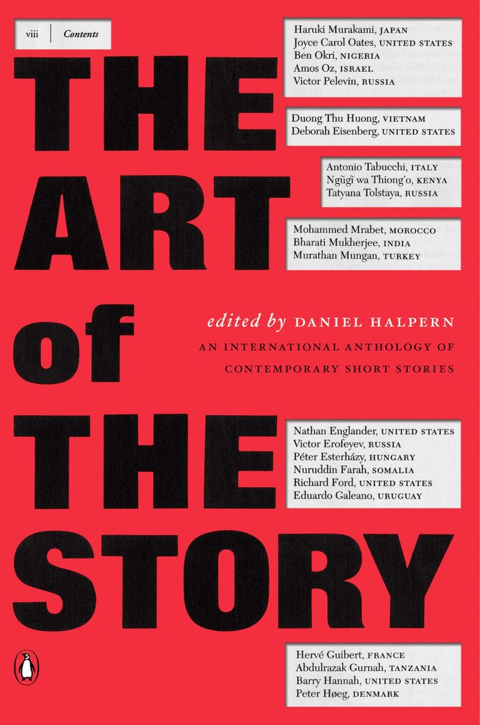 Couverture du livre « THE ART OF THE STORY - AN INTERNATIONAL ANTHOLOGY OF CONTEMPORARY SHORT STORIES » de Daniel Halpern, librairie Les Contes Infusés à Corte