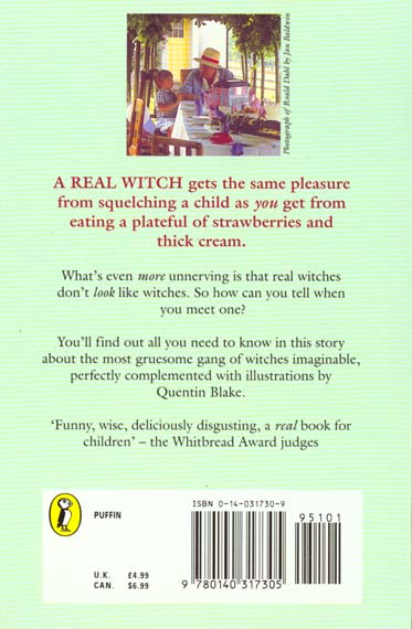 Quatrième de couverture de « WITCHES »