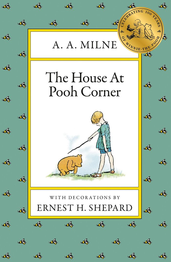 Couverture du livre « WINNIE-THE-POOH - THE HOUSE AT POOH CORNER » de Milne/shepard, librairie Les Contes Infusés à Corte
