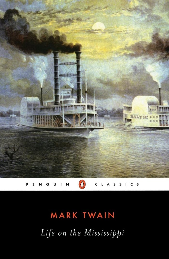 Couverture du livre « LIFE ON THE MISSISSIPPI » de Twain/cox, librairie Les Contes Infusés à Corte