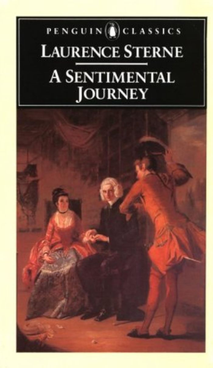 Couverture du livre « SENTIMENTAL JOURNEY THROUGH FRANCE » de Laurence Sterne, librairie Les Contes Infusés à Corte