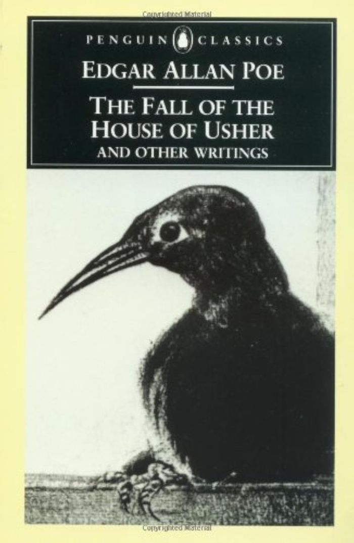 Couverture du livre « THE FALL OF THE HOUSE OF USHER AND OTHERS WRITINGS POEMS TALES ESSAYS AND REVIEUW » de Poe Edgar Allan, librairie Les Contes Infusés à Corte