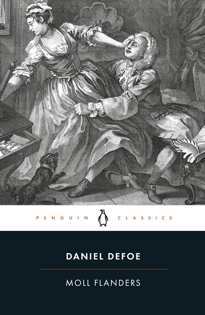 Couverture du livre « MOLL FLANDERS » de Defoe, Daniel, librairie Les Contes Infusés à Corte