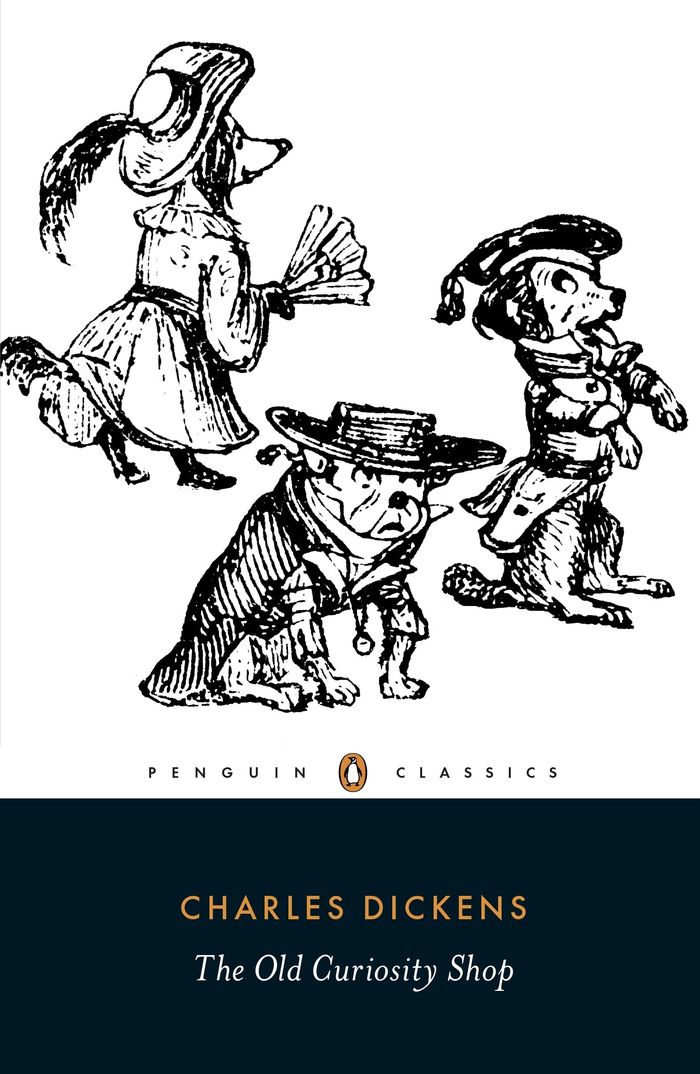 Couverture du livre « THE OLD CURIOSITY SHOP » de Dickens/maclise/page, librairie Les Contes Infusés à Corte