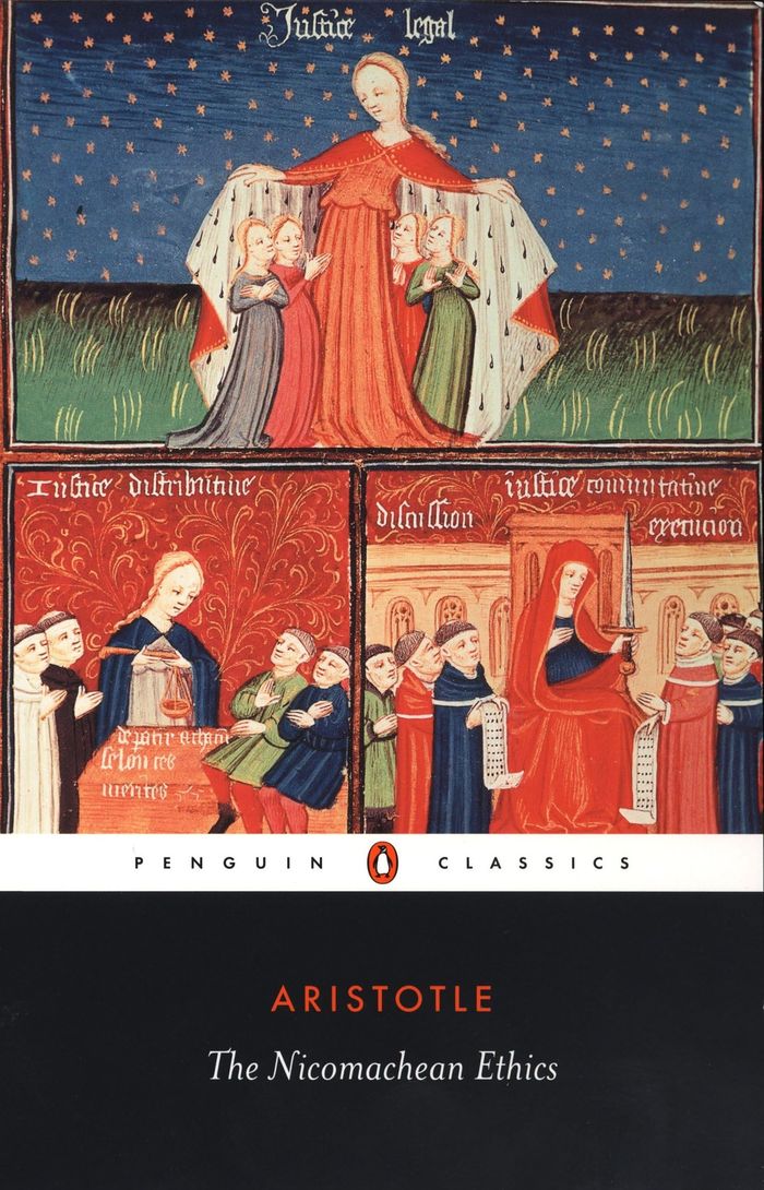 Couverture du livre « THE NICOMACHEAN ETHICS » de Aristotle/barnes, librairie Les Contes Infusés à Corte