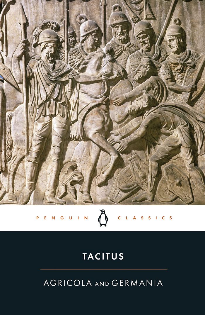 Couverture du livre « AGRICOLA AND GERMANIA » de Tacitus/mattingly, librairie Les Contes Infusés à Corte