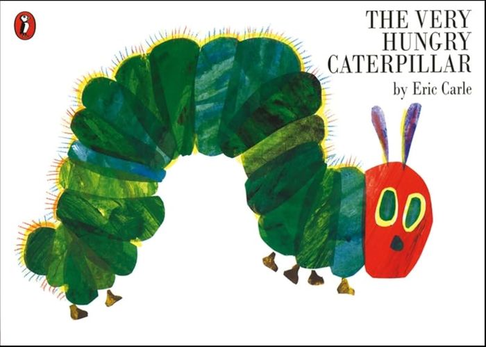 Couverture du livre « VERY HUNGRY CATERPILLAR (THE) CHENILLE QUI FAT DES TROUS (LA) » de Eric Carle, librairie Les Contes Infusés à Corte