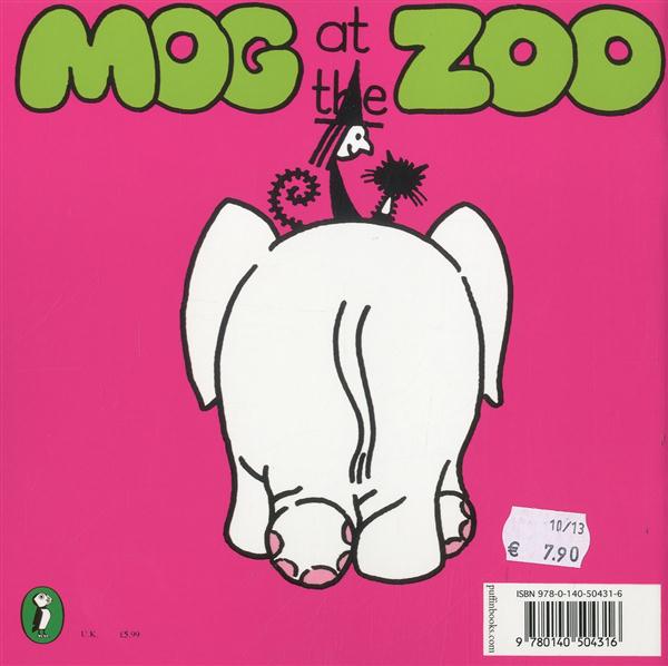Quatrième de couverture de « MOG AT THE ZOO »
