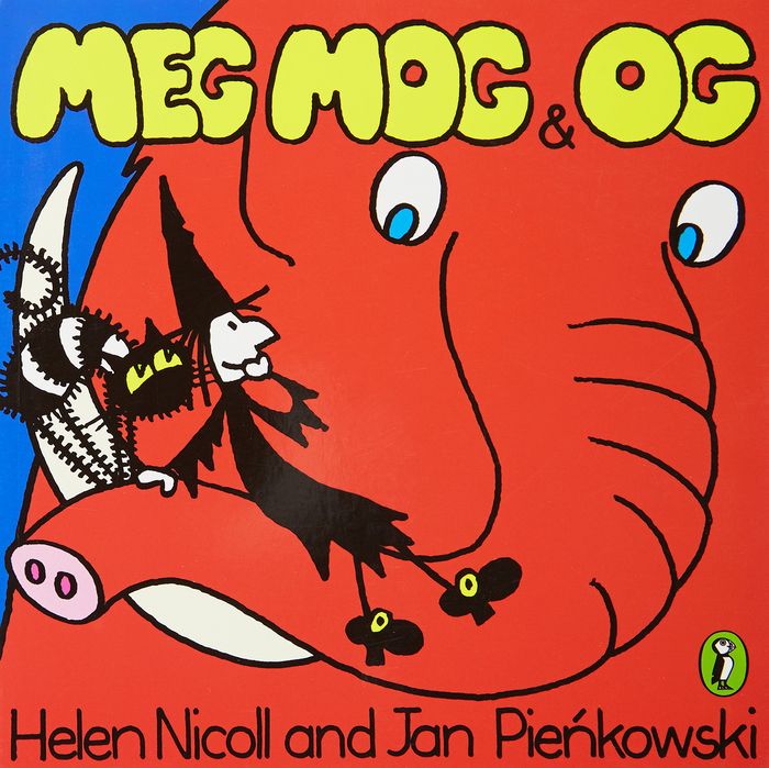 Couverture du livre « MEG AND MOG - MEG, MOG AND OG » de Nicoll/pienkowski, librairie Les Contes Infusés à Corte