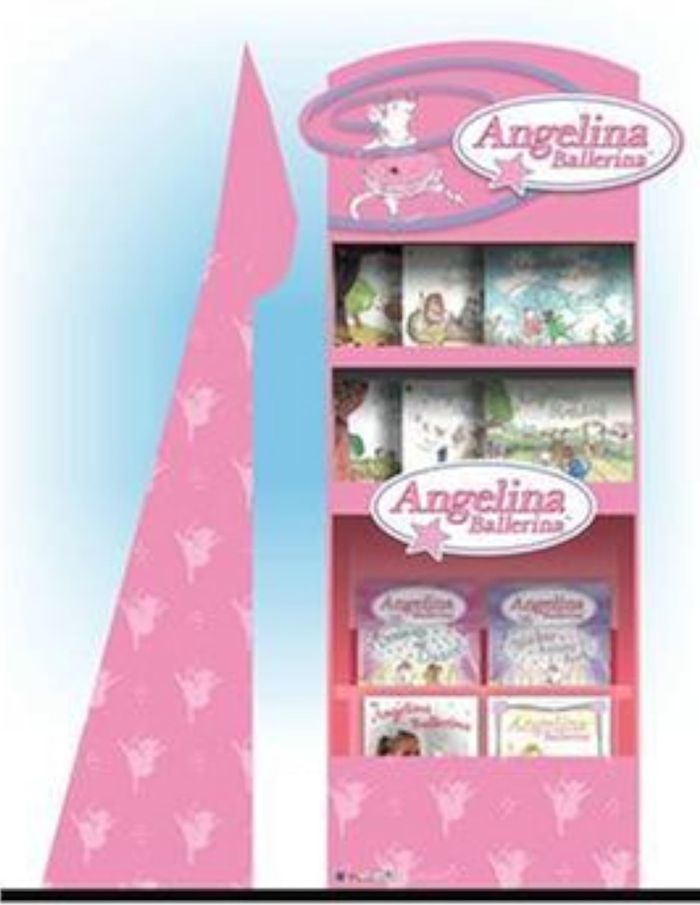 Couverture du livre « ANGELINA BALLERINA (40 COPY) DUMPBIN » de Dumpbin (40 Copy), librairie Les Contes Infusés à Corte