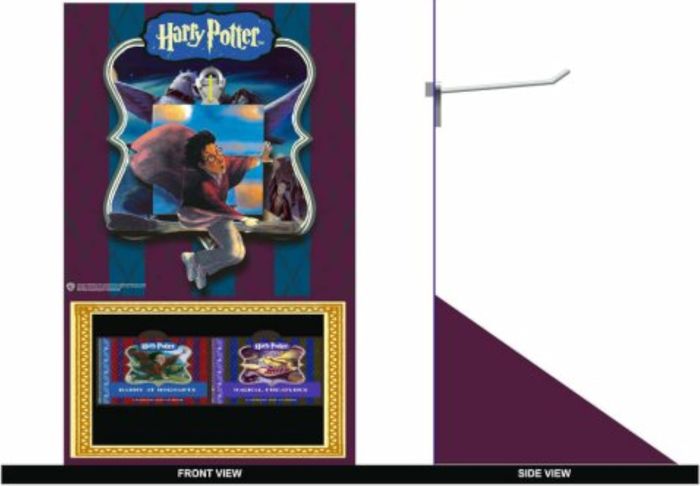 Couverture du livre « HARRY POTTER: HANGING POP-UP STOCKPACK (12 COPY + 1 FREE) » de Stockpack (12 Copy +, librairie Les Contes Infusés à Corte