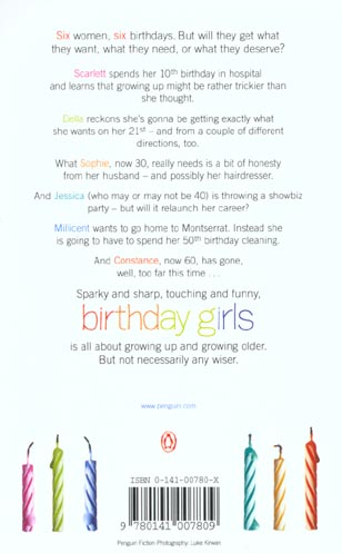 Quatrième de couverture de « BIRTHDAY GIRLS »