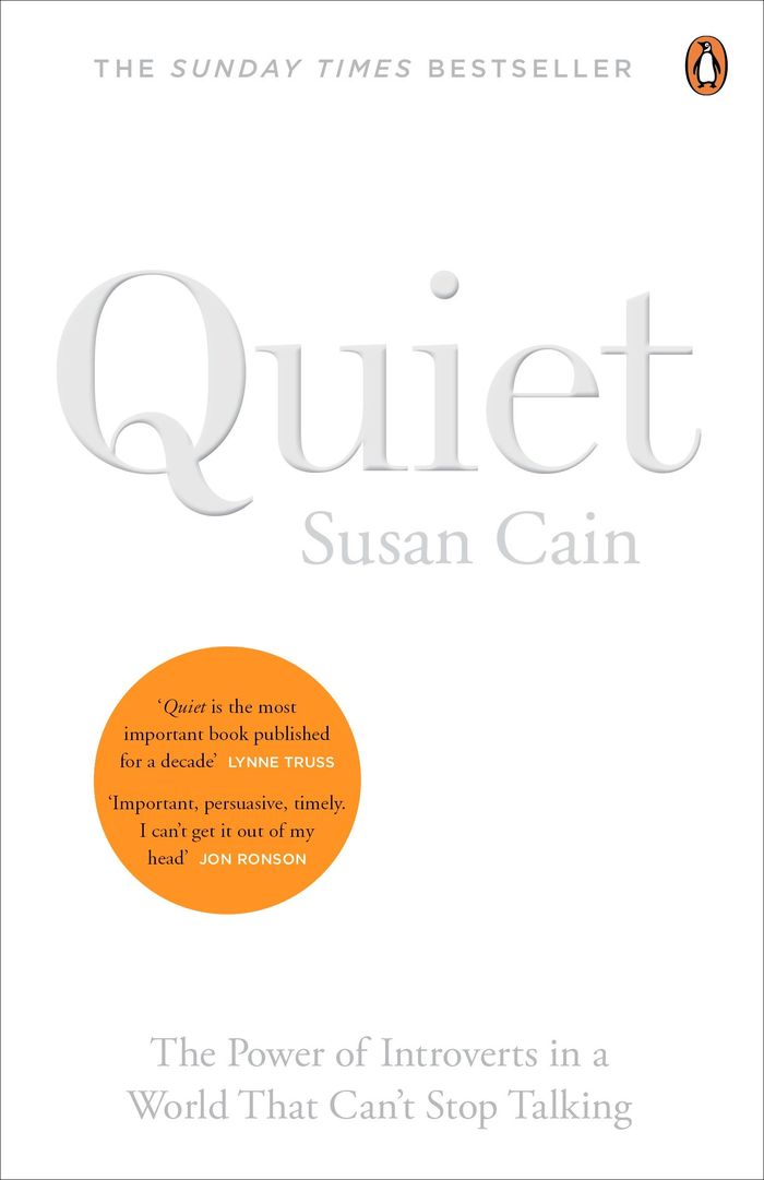 Couverture du livre « QUIET - THE POWER OF INTROVERTS IN A WORLD THAT CAN'T STOP TALKING » de Susan Cain, librairie Les Contes Infusés à Corte